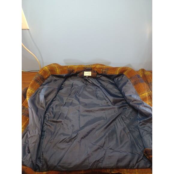 Universal Thread Jacket Women Retro Plaid Striped Size Large Funky Button Up - Picture 7 of 10